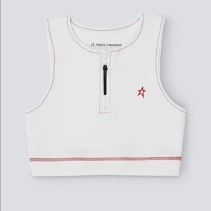Perfect Moment PM Neo Crop Tank White Small